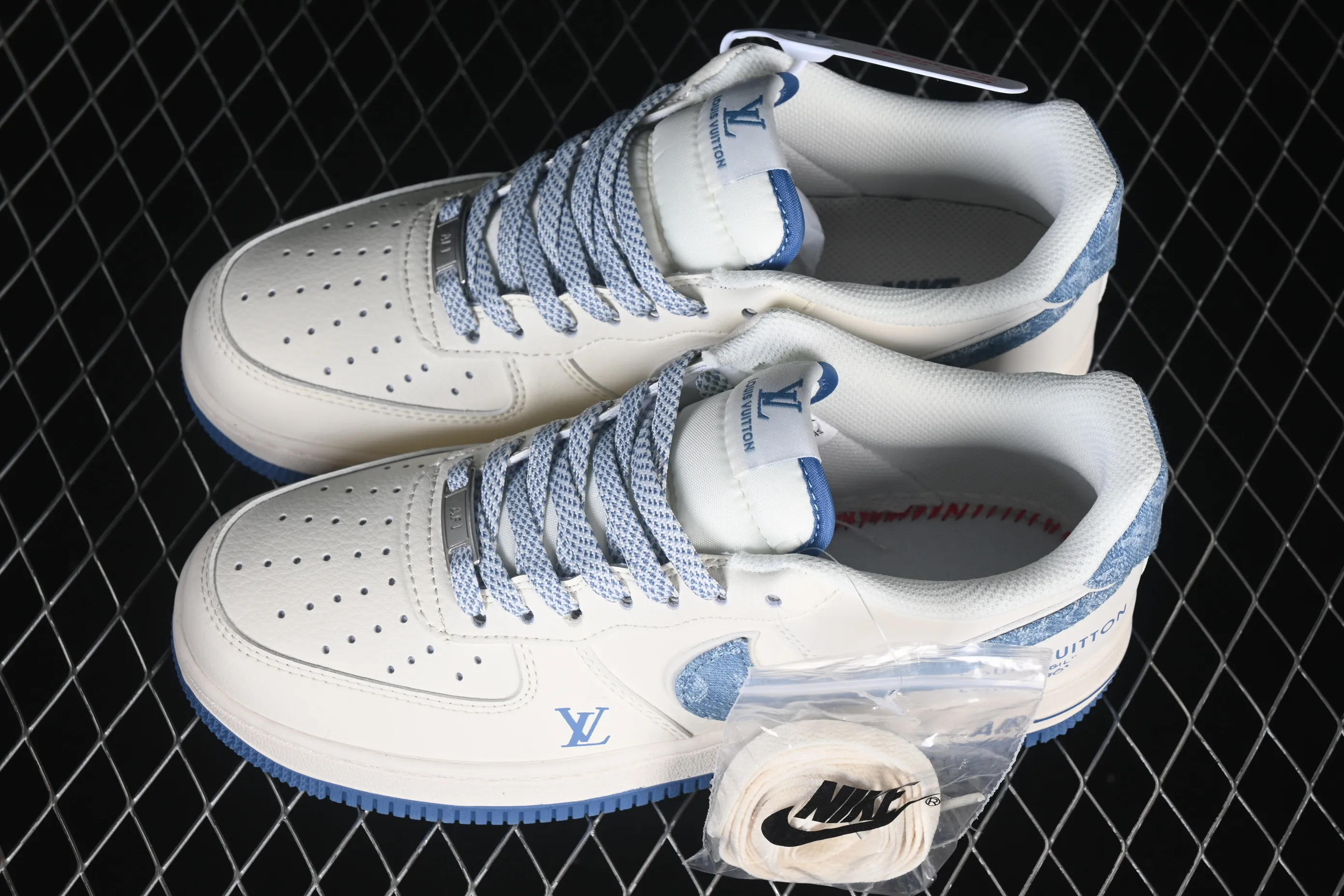 All categories Nk Air Force 1 Air Force series Nk Air Force 1 Low Air Force low-top Nike Air Force 1'07 Low LV joint denim blue Air Force 1 low-top casual sneakers SM6668-130
